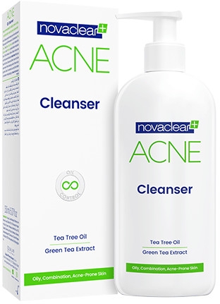 novaclear acne cleanser delikatny płyn do mycia twarzy