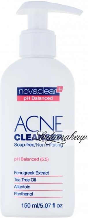 novaclear acne cleanser delikatny płyn do mycia twarzy