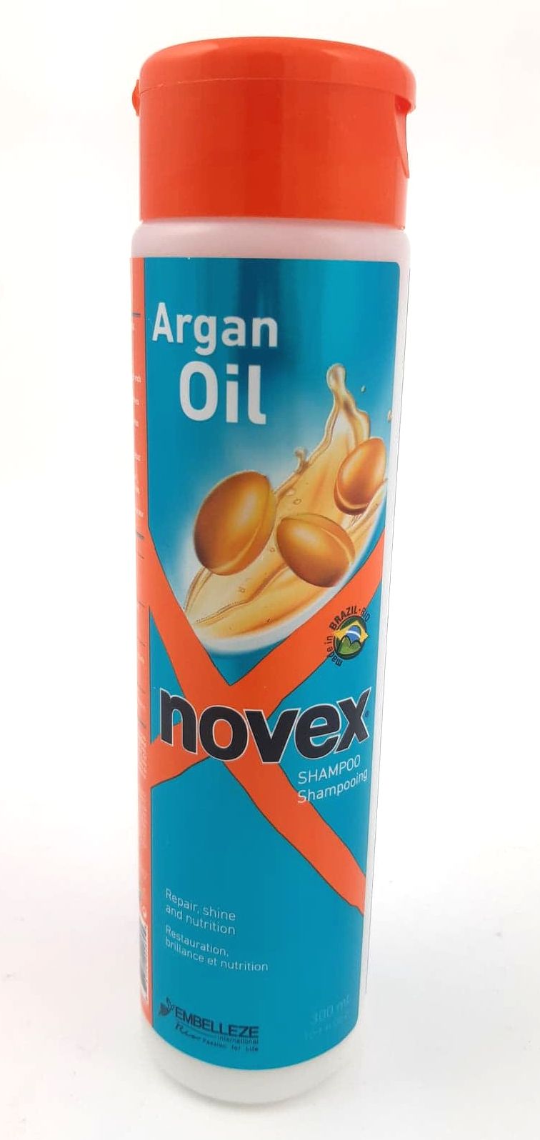 novex argan oil szampon włosy zniszczone 300ml