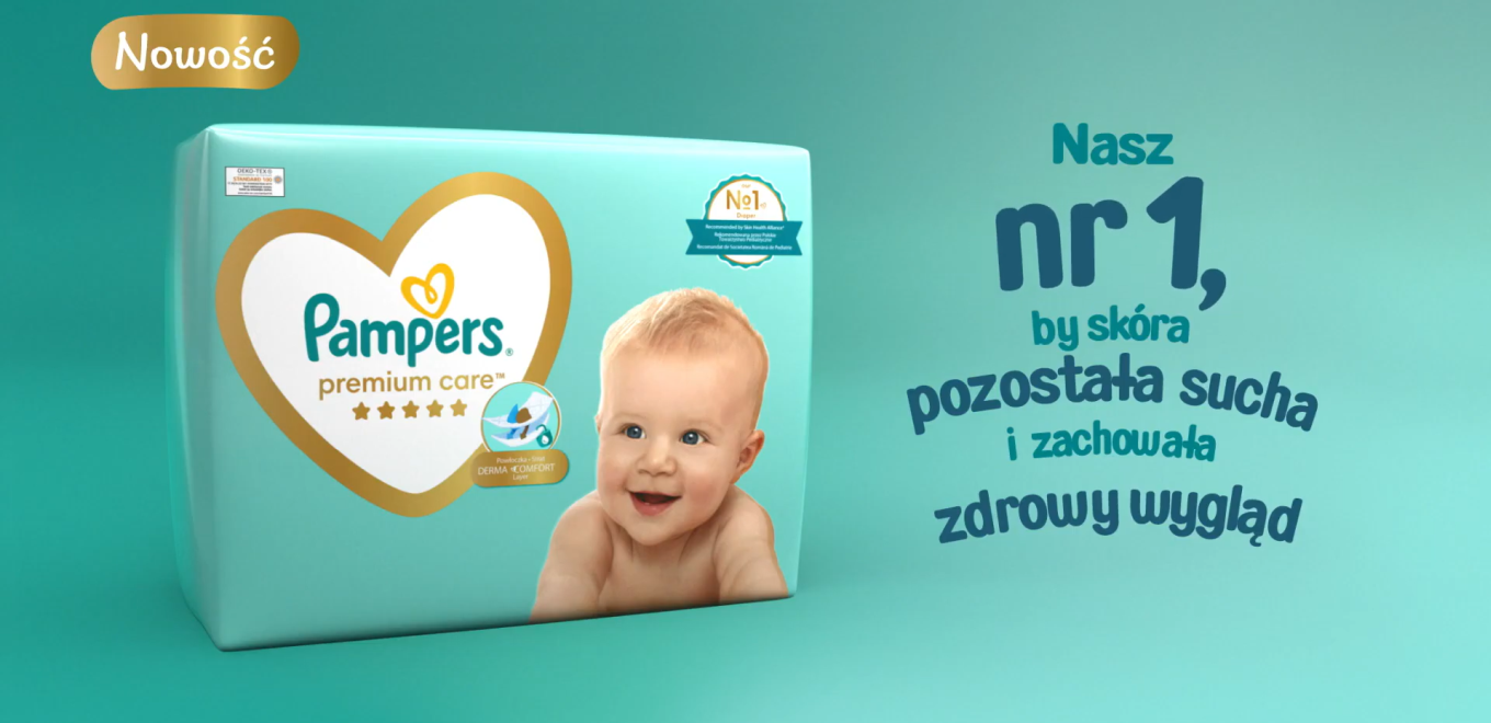 nowy pampers premium care