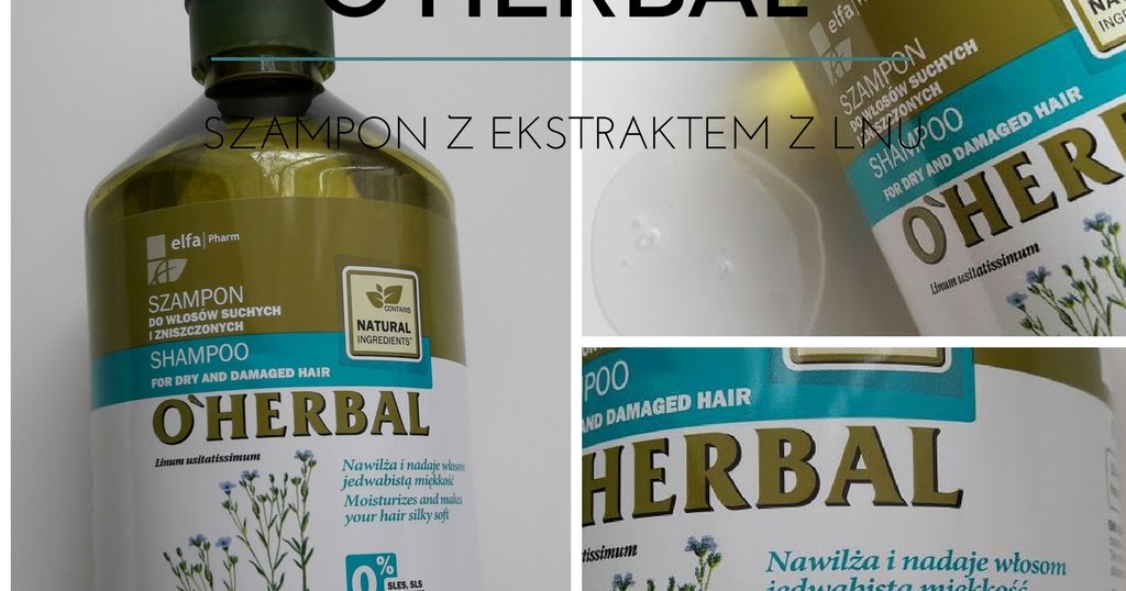 o herbal szampon dla suchych włosów