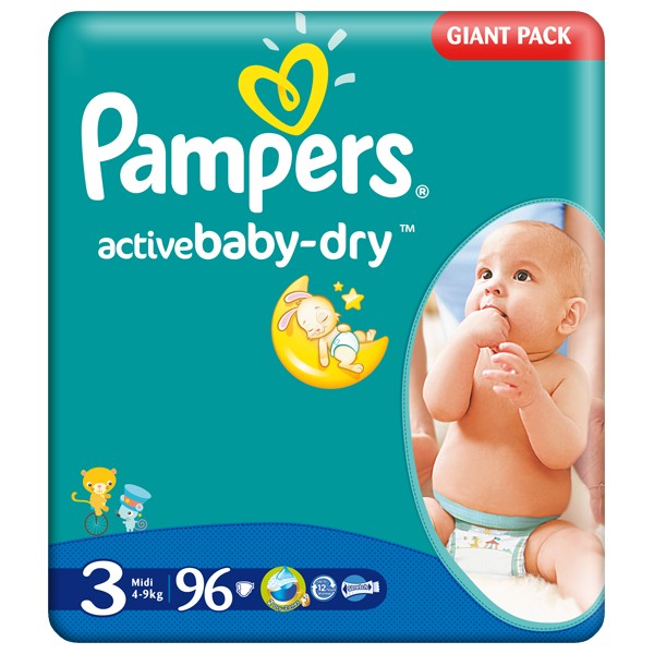 od ilu kg pampers 3