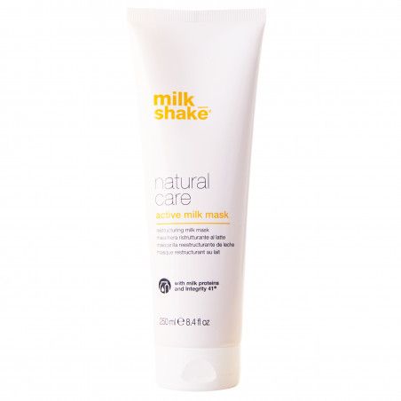 odbudowująca maska do włosów zniszczonych active milk mask milkshake 200ml