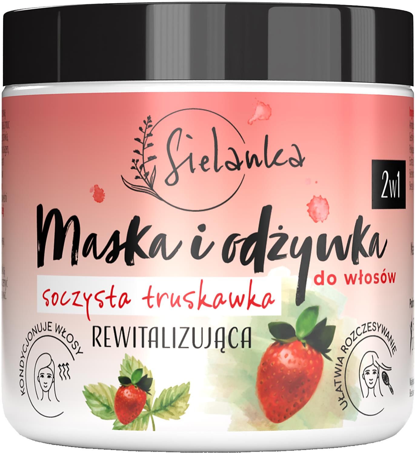 odżywka do włosów bergamotka & pomarańcza & truskawka