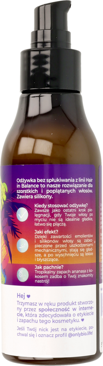 odżywka do włosów bez spłukiwania rossmann