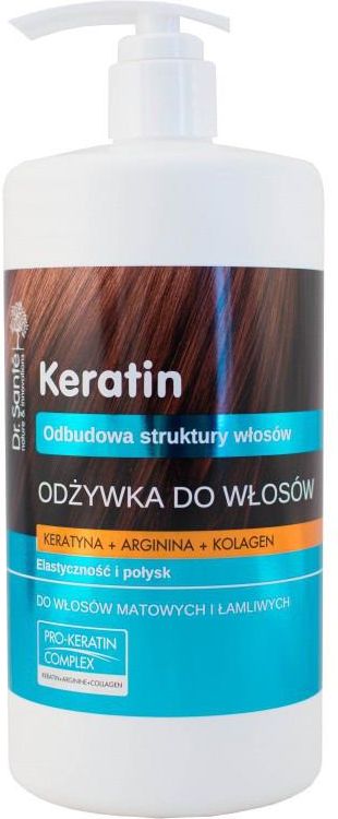 odżywka do włosów dr sante keratin opinie