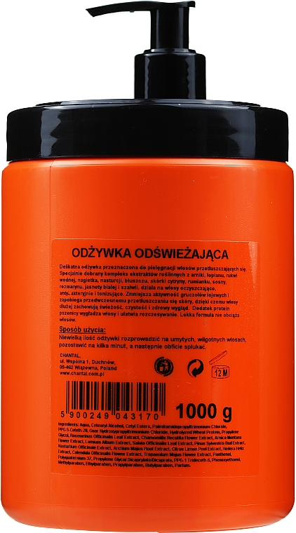 odżywka do włosów refreshing