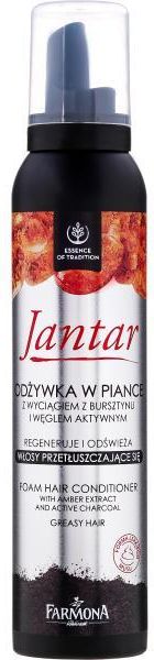 odżywka do włosów w piance jantar