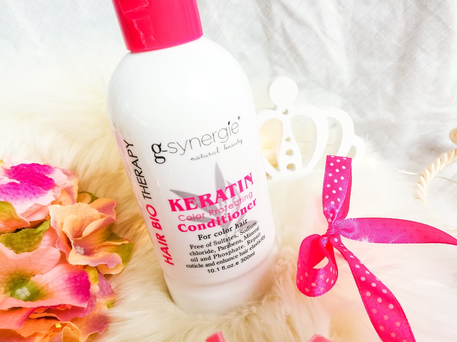 odżywka hair bio g synergie keratin do włosów farbowanych