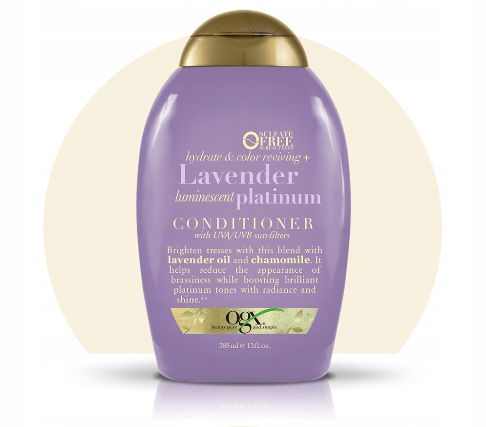 ogx odżywka do włosów lavender luminescent platinum opinie