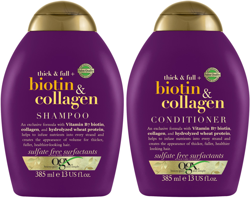 ogx szampon biotin & collagen cena