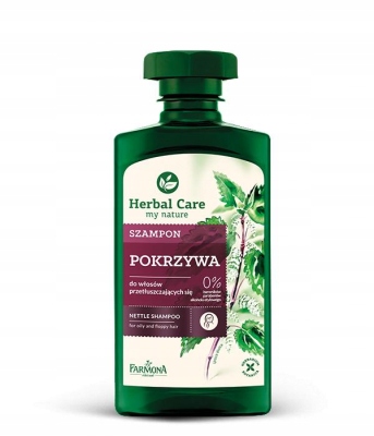 oherbal szampon do włosów przetluszczajacyh