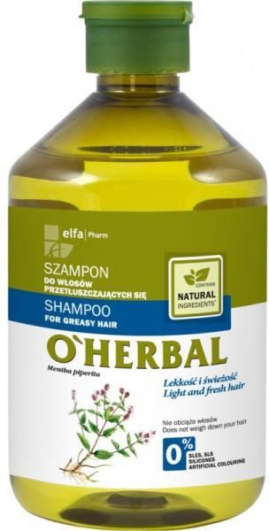 oherbal szampon mięta