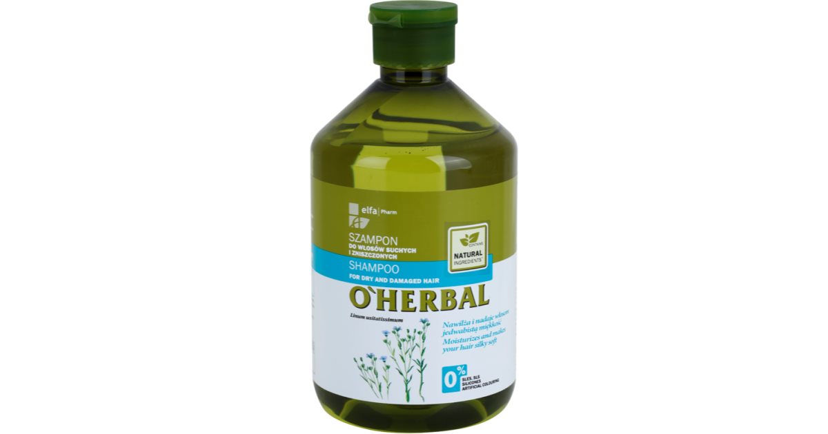 oherbal szampon suchych