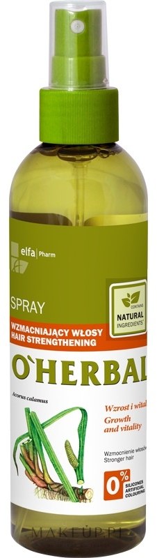 oherbal szampon wzmacniający włosy z ekstraktem z korzenia tataraku