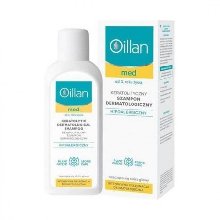 oillan med+ keratolityczny szampon dermatologiczny 200 ml