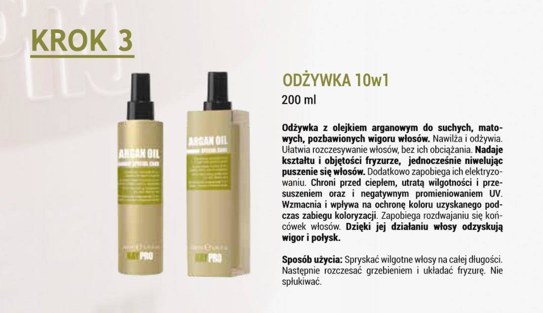 olejek arganowy w sprayu do włosów sposób użycia venita salon