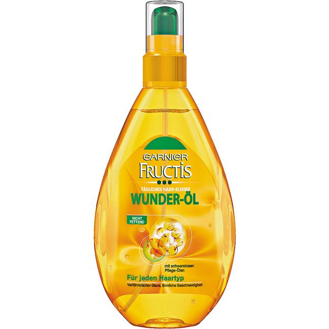 olejek do włosów fructis garnier