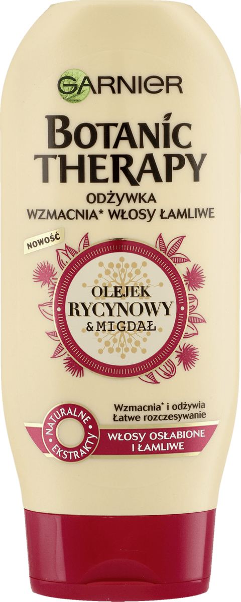 olejek rycynowy z odżywką do włosów