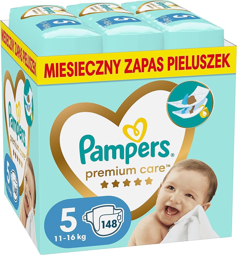 opakowania pampers premium care