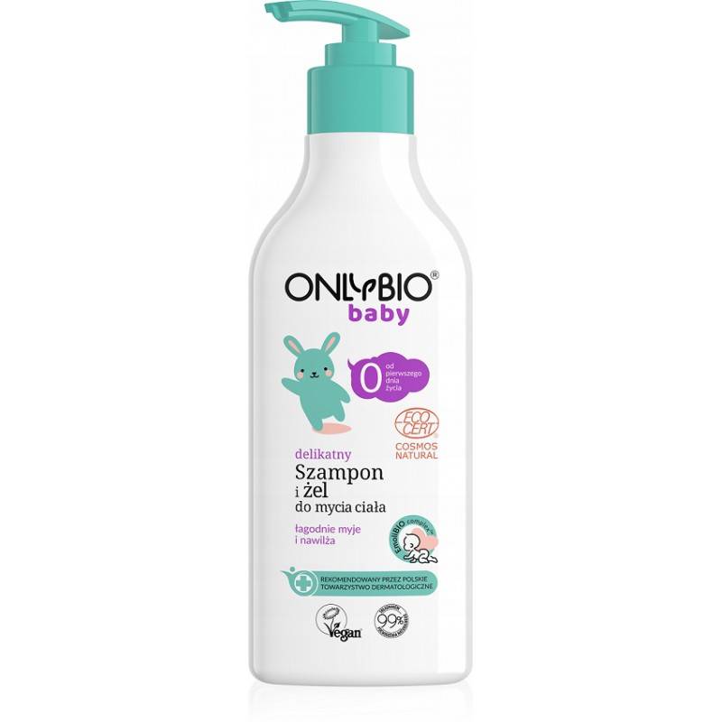 organic baby shampoo szampon żel dla dzieci i niemowląt 250ml