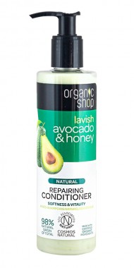 organic shop avocado honey szampon