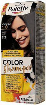 palette color shampoo szampon koloryzujący czarny 113