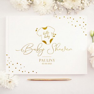 pamper baby shower życzenia