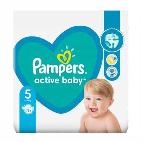 pamper new baby czy active baby