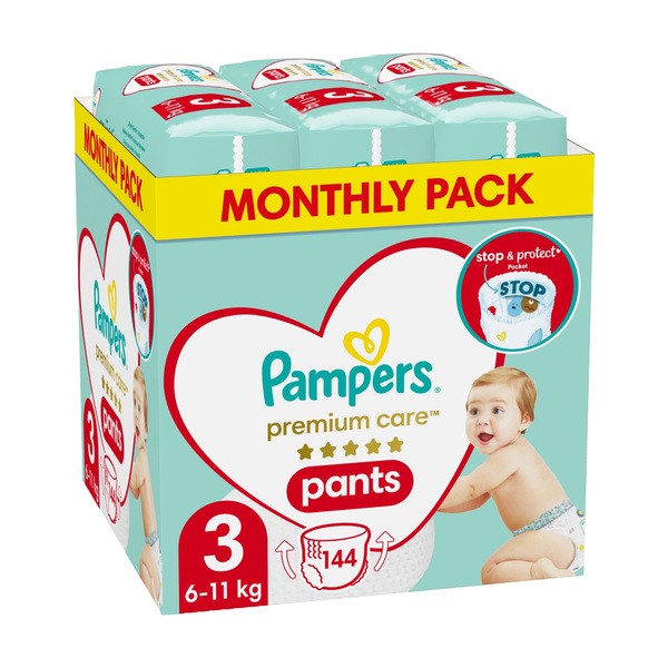 pampers 1 144 szt