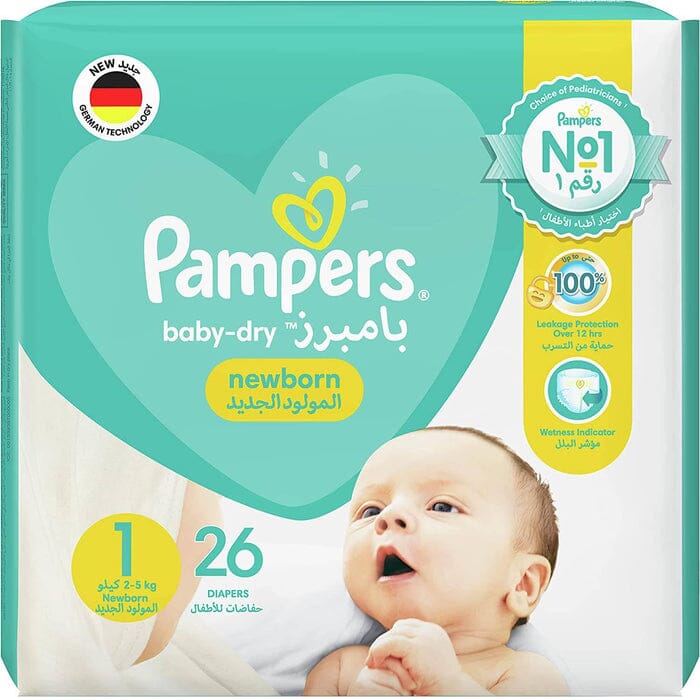 pampers 1 active dry