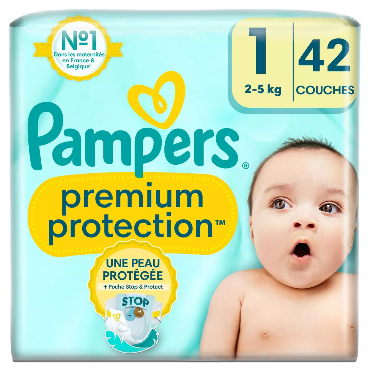 pampers 1 premium care auchan