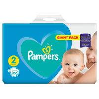 pampers 100 szt 2