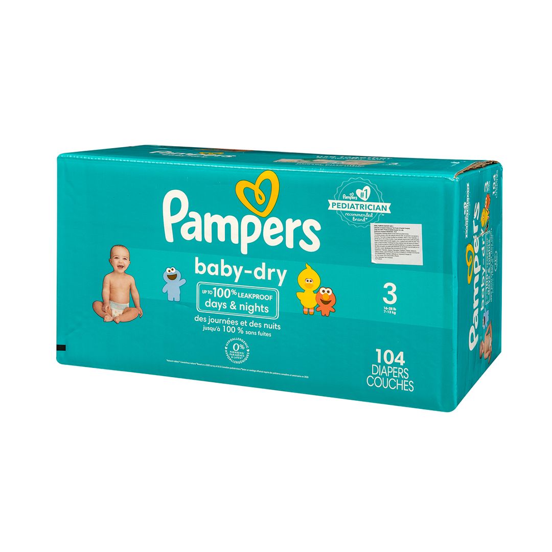 pampers 100 sztuk 3