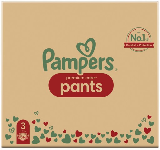 pampers 144 sztuki