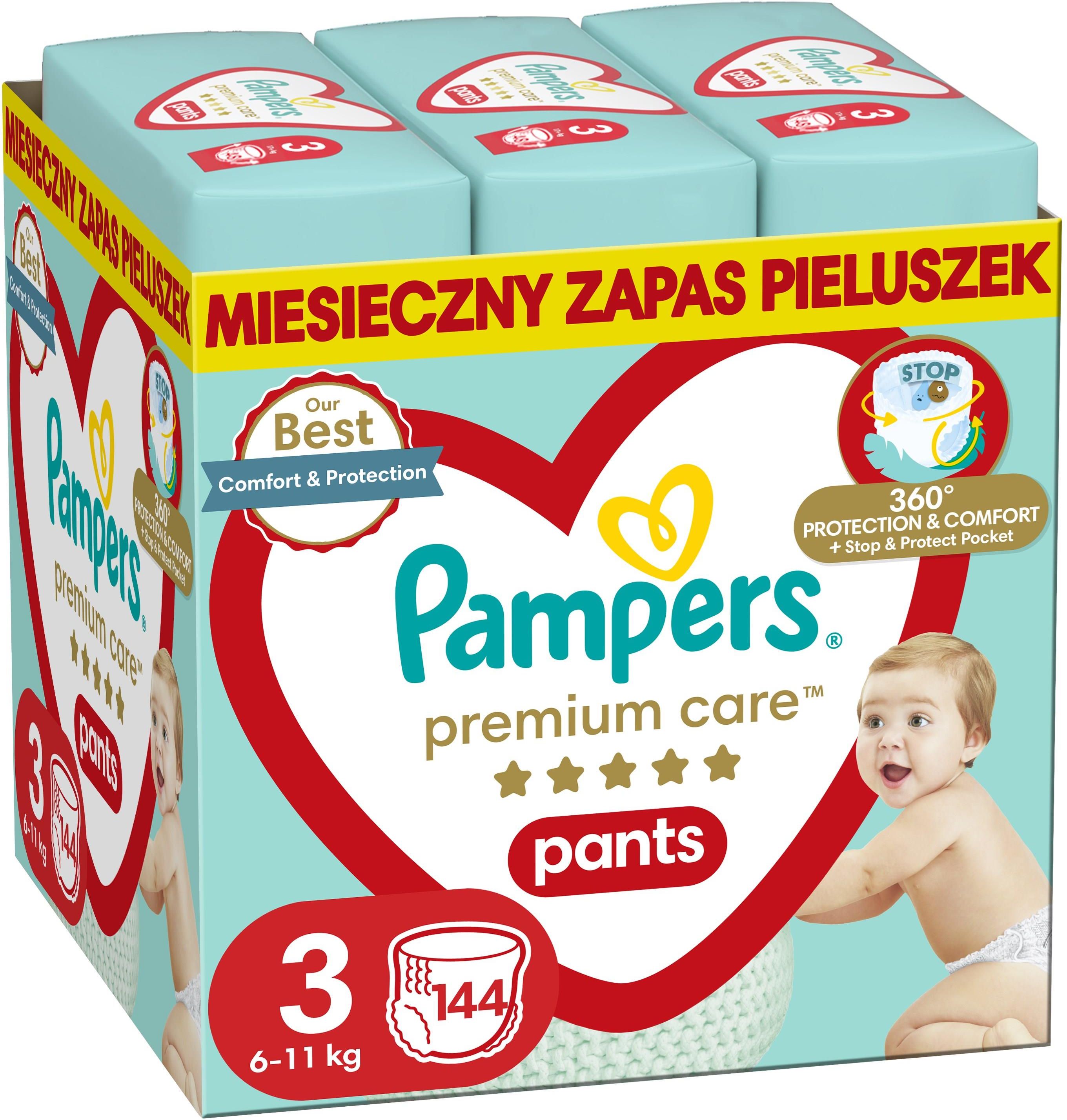 pampers 144 sztuki