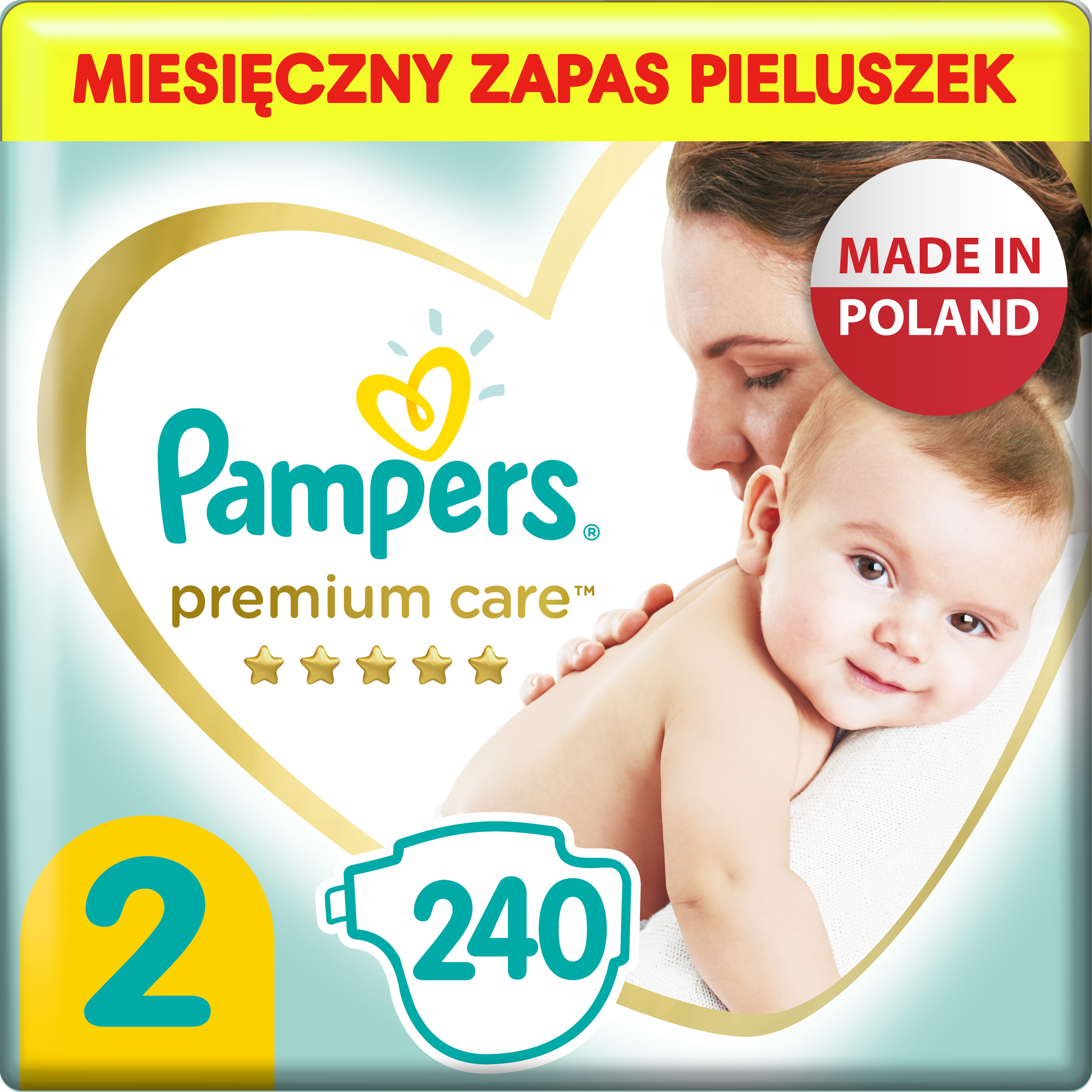 pampers 2 240 szt