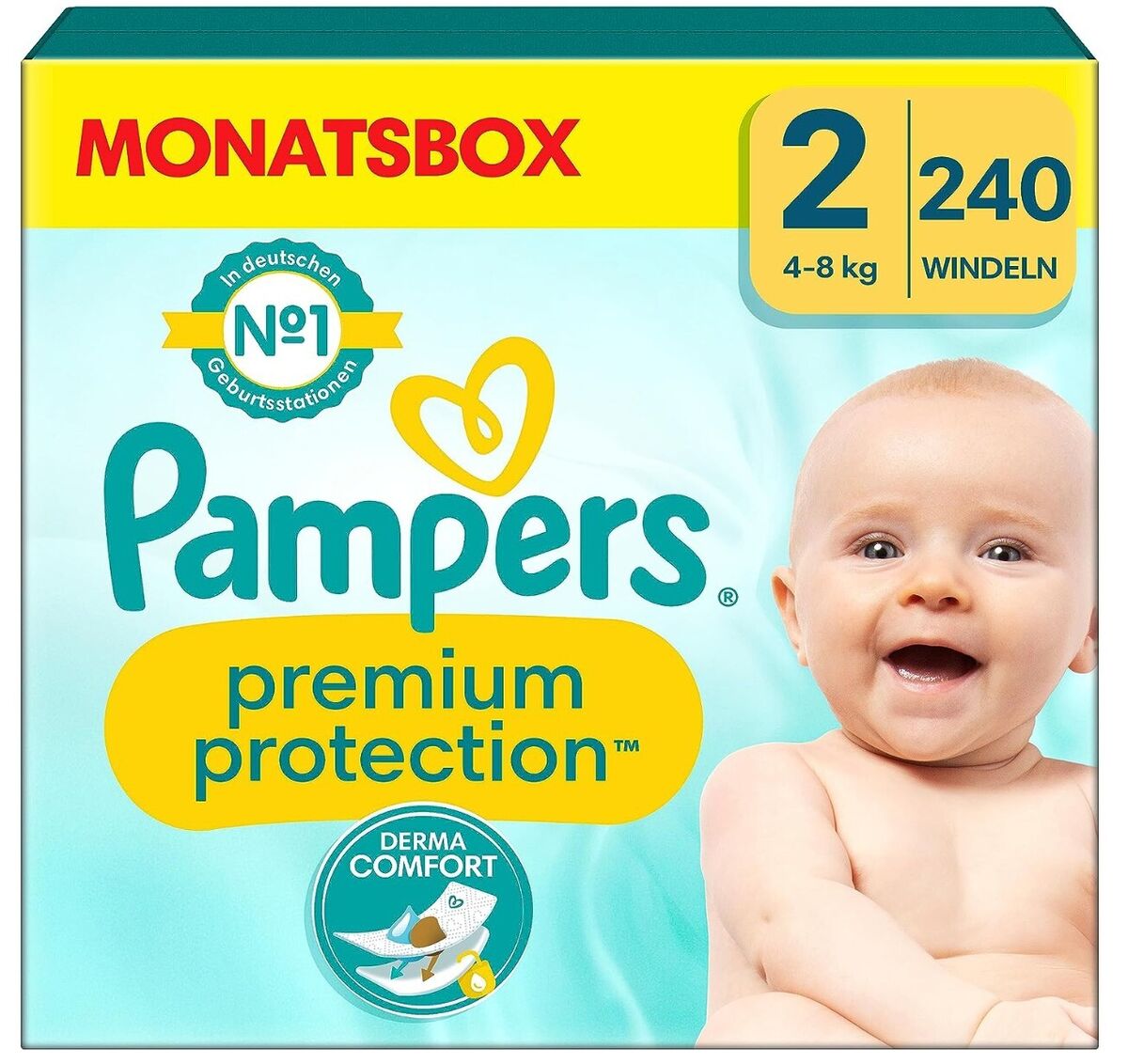 pampers 2 240sztuk