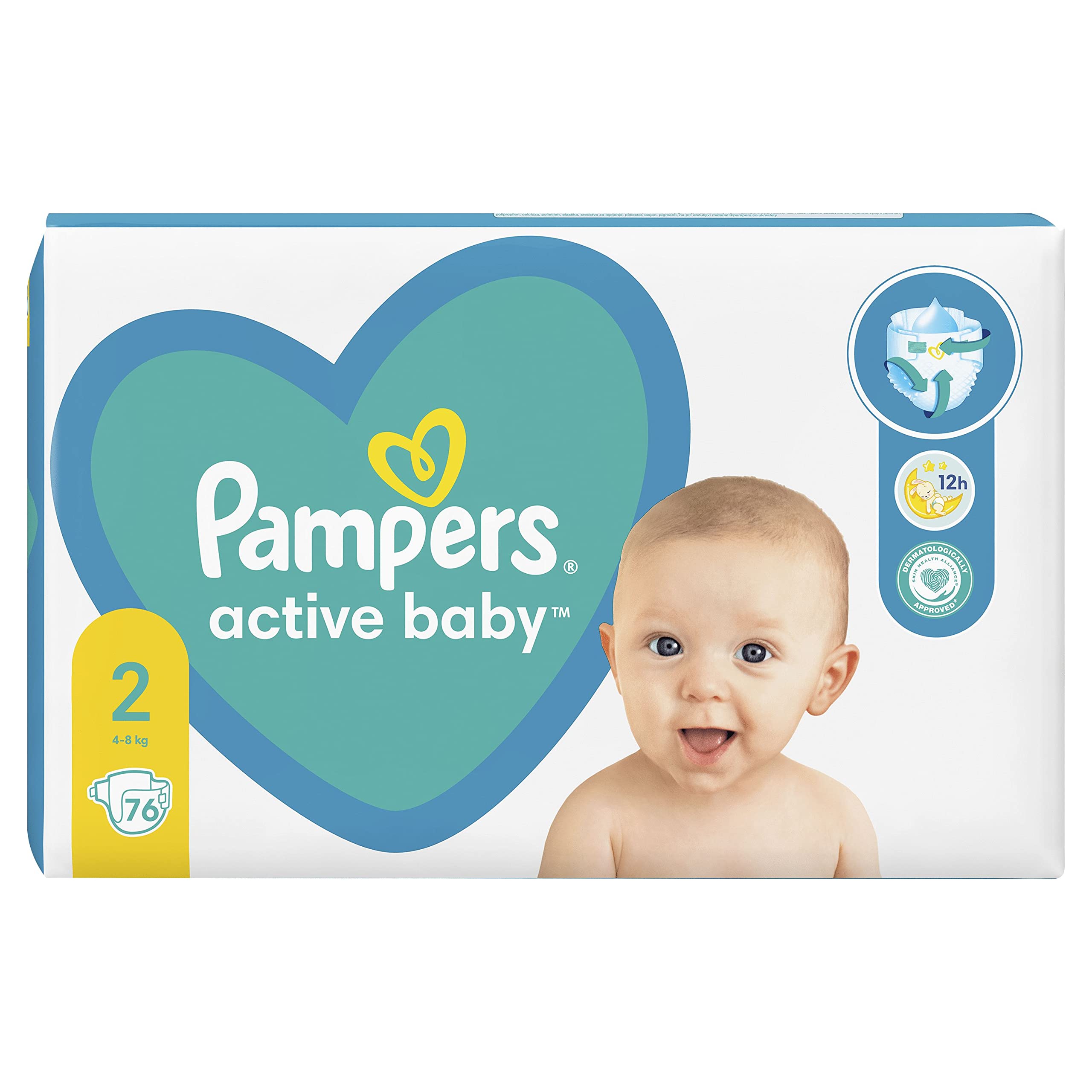 pampers 2 76 sztuk