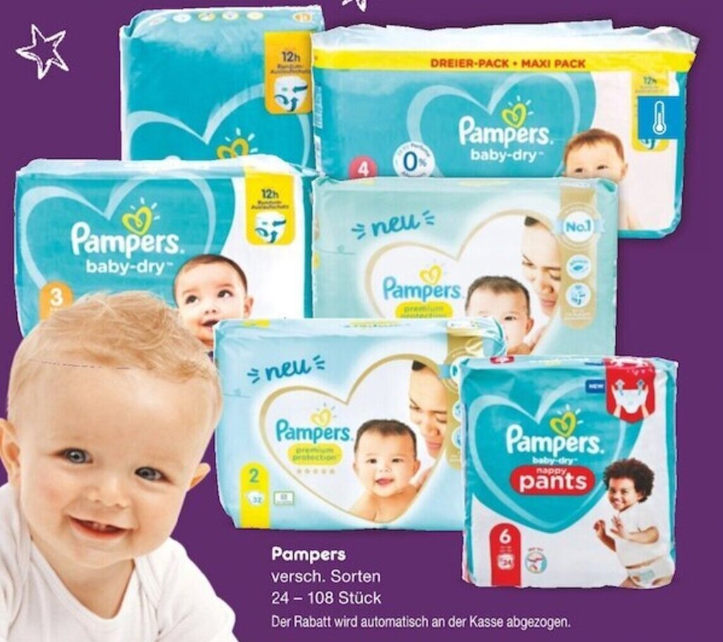 pampers 2 karton netto