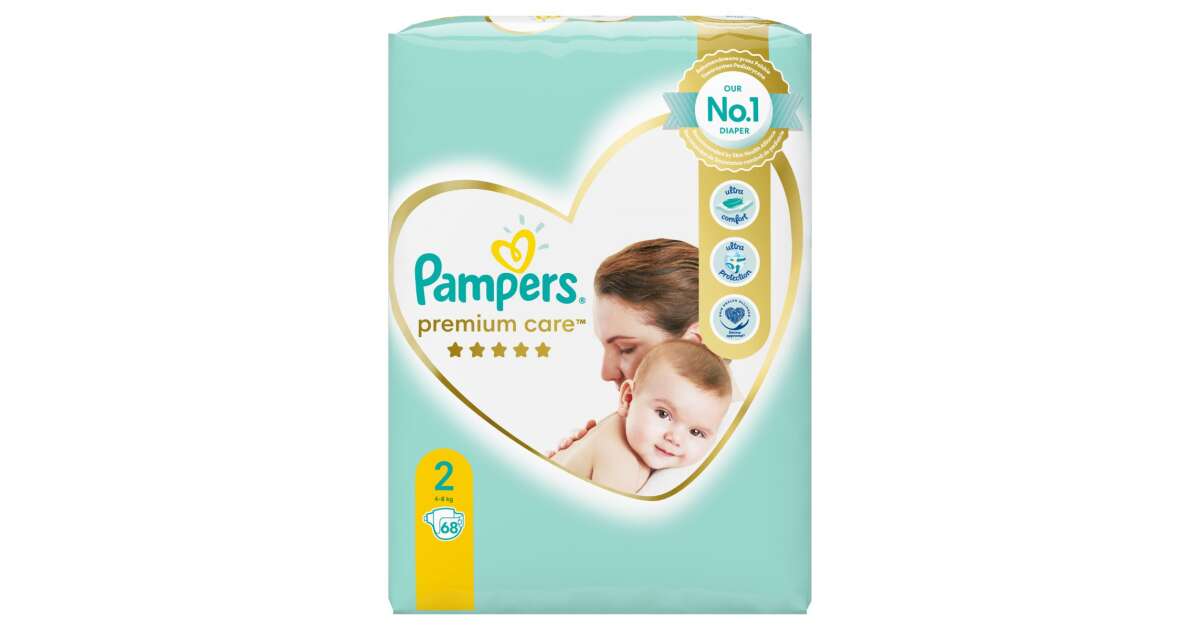 pampers 2 premium care 68