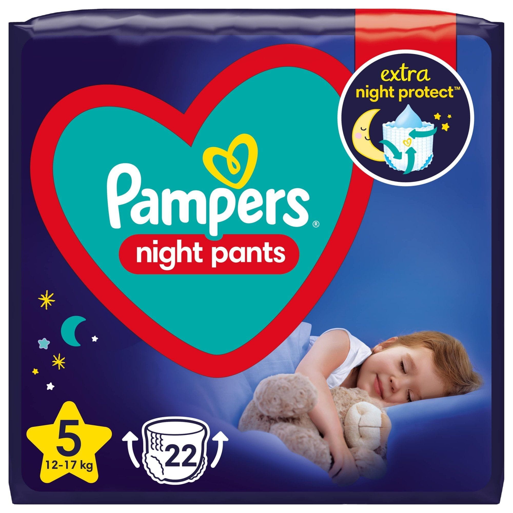 pampers 22 sztuki