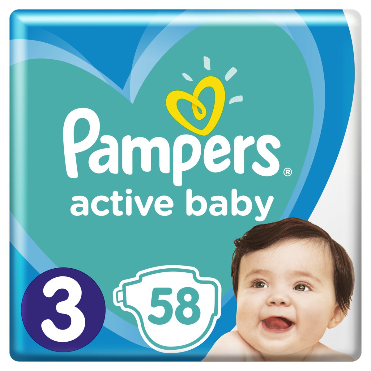 pampers 3 152 sztuki