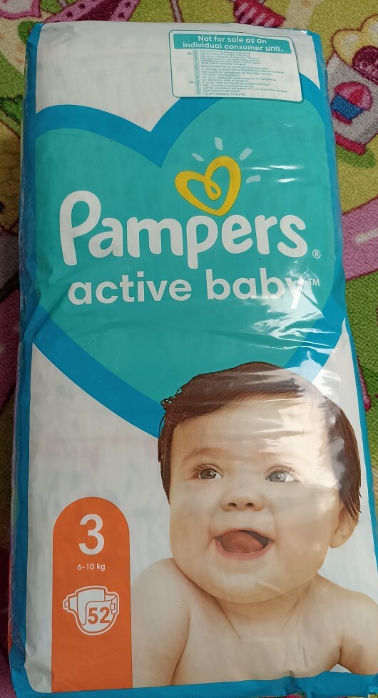 pampers 3 52szt