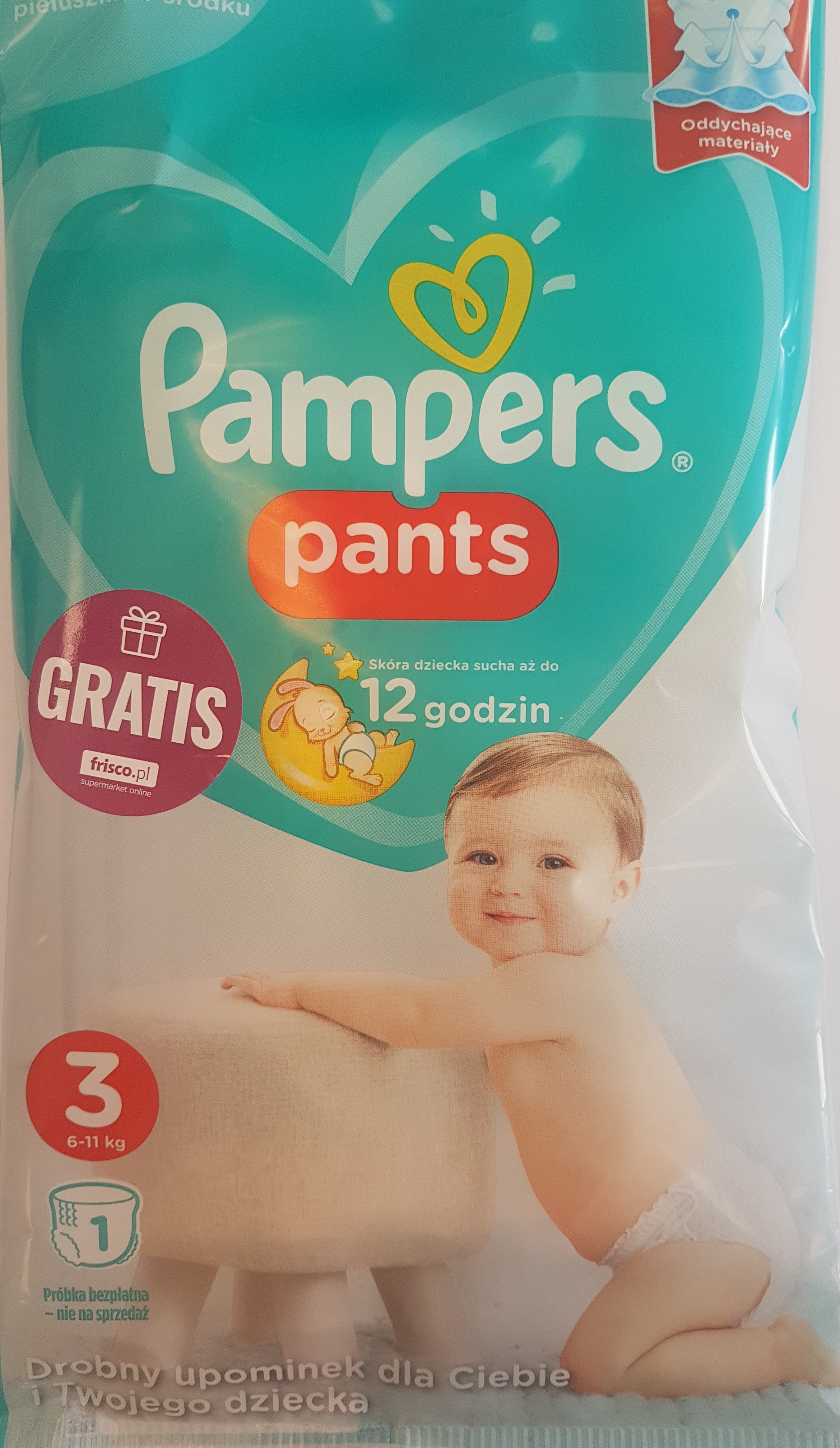 pampers 3 próbka