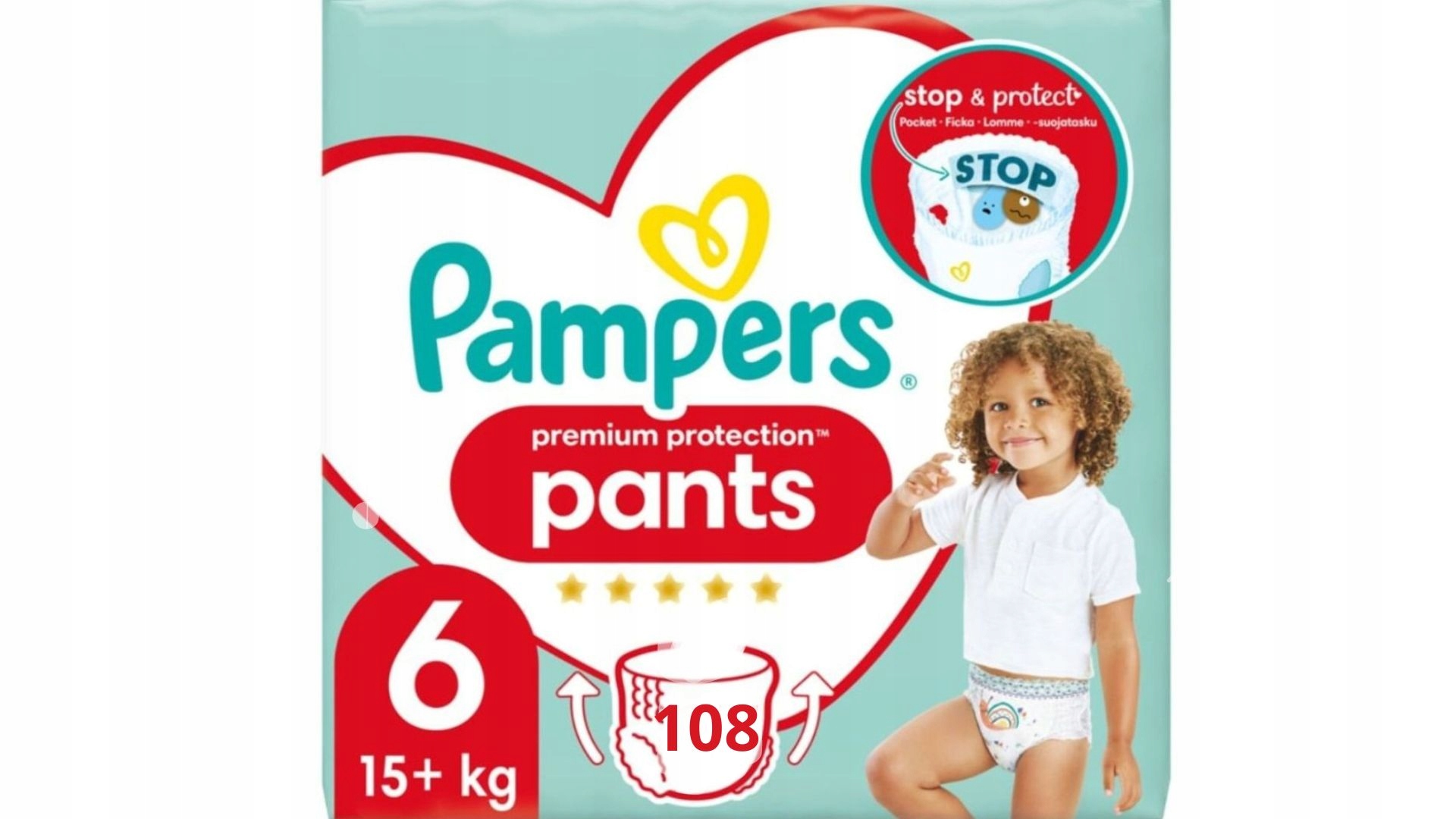 pampers 4 107szt