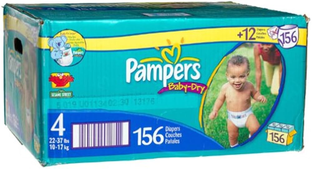 pampers 4 156 cena