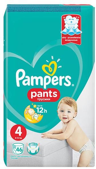 pampers 4 46 sztuk