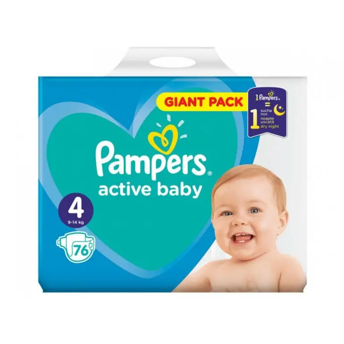 pampers 4 cena