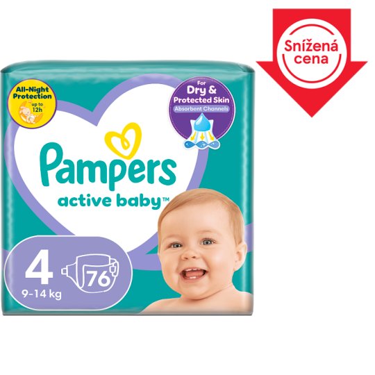 pampers 4 cena tesco